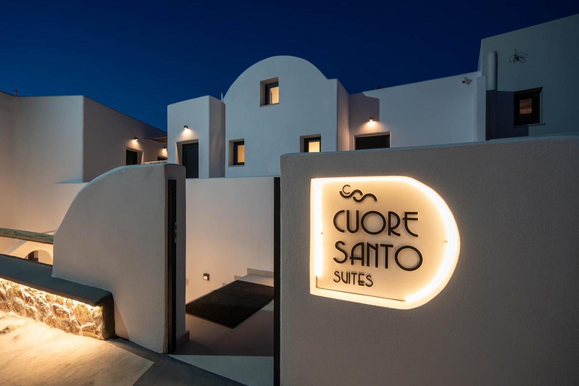 Cuore Santo Suites Fira  Bagian luar foto
