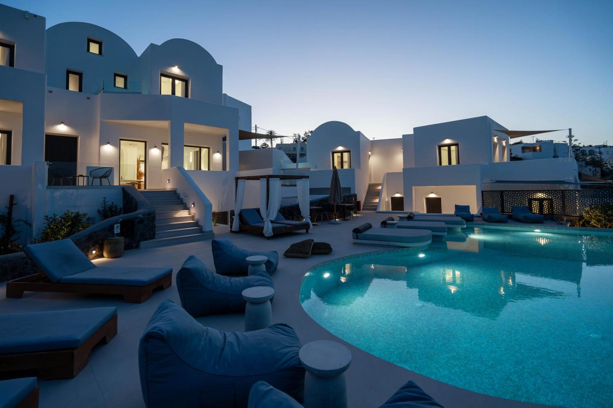 Cuore Santo Suites Fira  Bagian luar foto